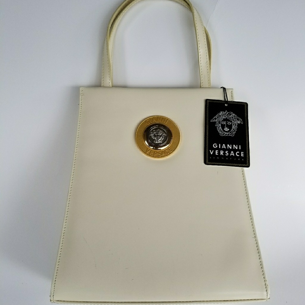 Gianni Versace Cream Purse